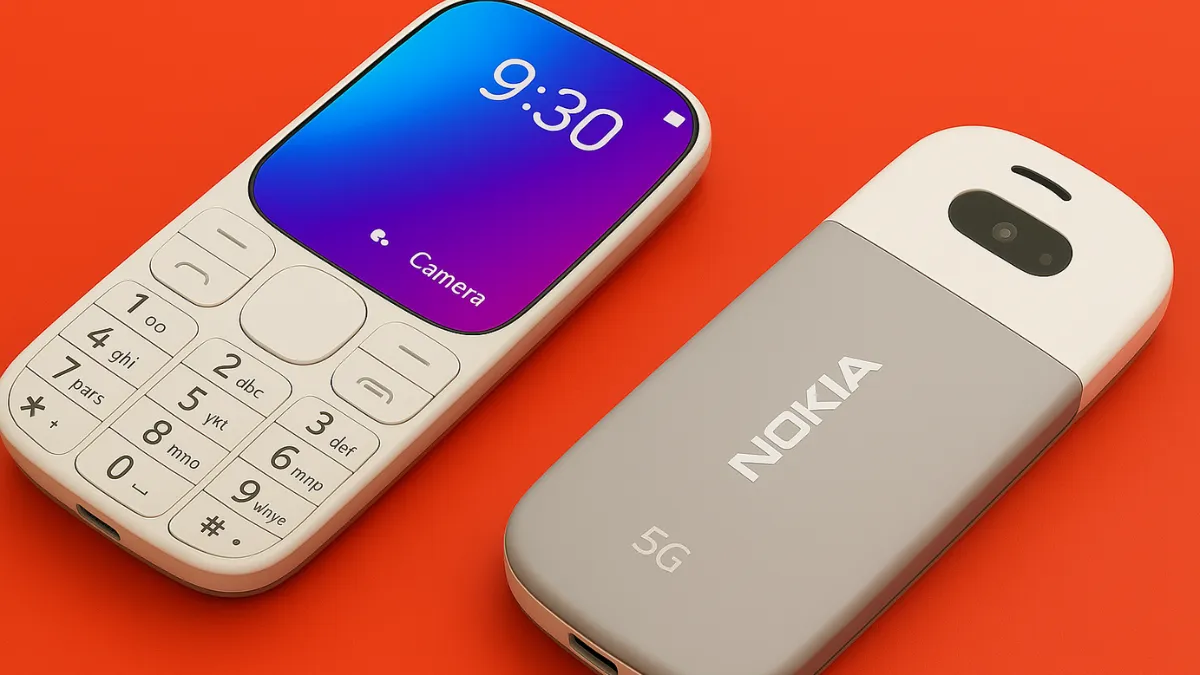 Nokia 5G Keypad Phone Launched