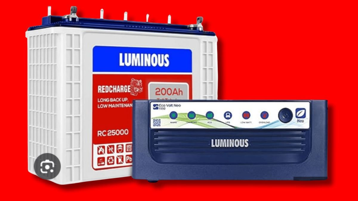 Luminous Inverter + Battery Combo Order