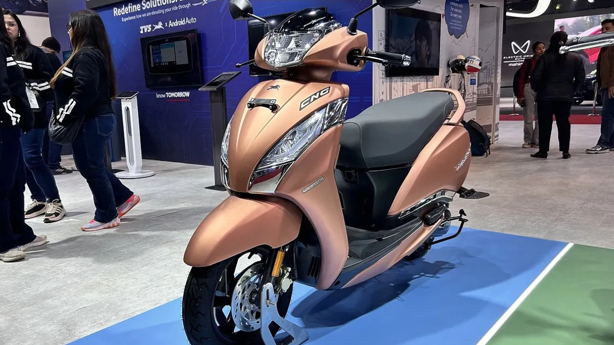 TVS Jupiter CNG Launch